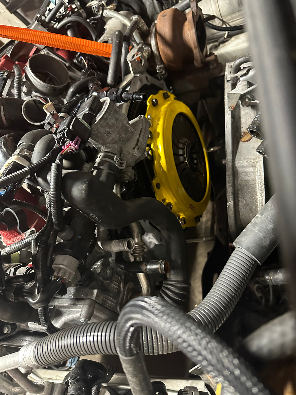 04-21 Subaru sti act clutch upgrade + install